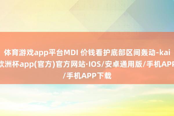 体育游戏app平台MDI 价钱看护底部区间轰动-kaiyun欧洲杯app(官方)官方网站·IOS/安卓通用版/手机APP下载