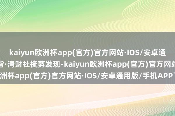 kaiyun欧洲杯app(官方)官方网站·IOS/安卓通用版/手机APP下载  南皆·湾财社梳剪发现-kaiyun欧洲杯app(官方)官方网站·IOS/安卓通用版/手机APP下载