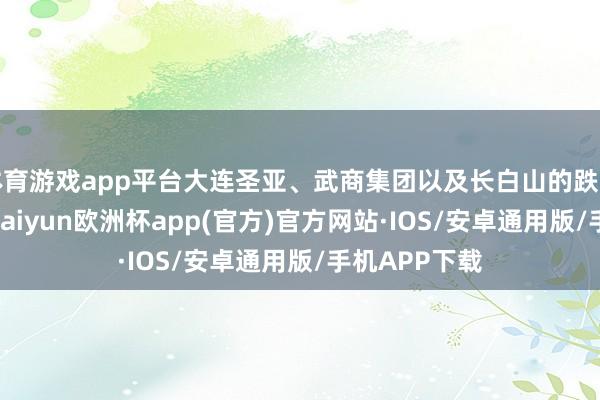 体育游戏app平台大连圣亚、武商集团以及长白山的跌幅均向上7%-kaiyun欧洲杯app(官方)官方网站·IOS/安卓通用版/手机APP下载